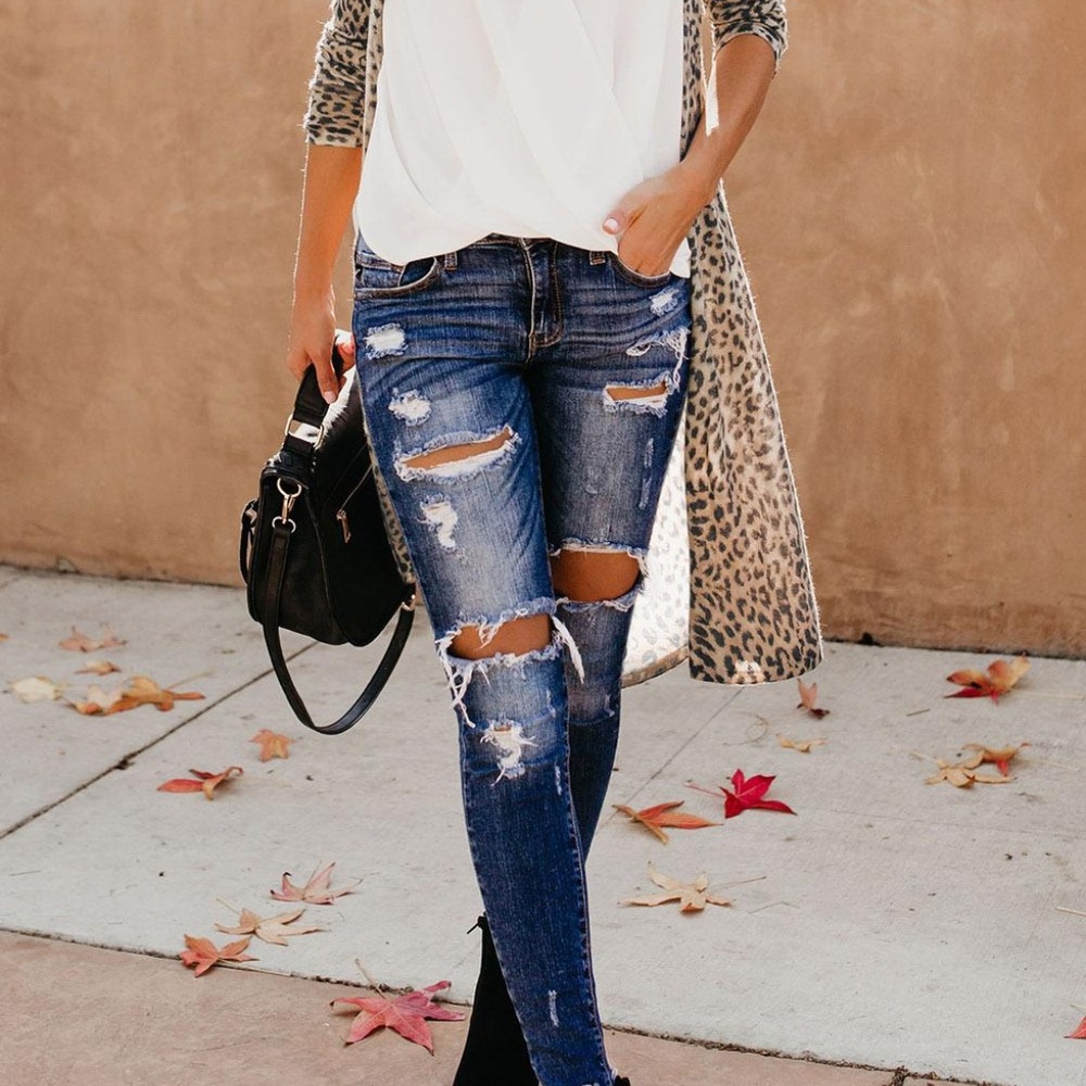 🎉HP🎉1 left Leopard Print Long Cardigan/duster! - Picture 3 of 8